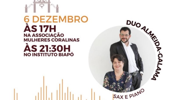 Duo Almeida-Galama encerra temporada dos Diálogos Musicais em Goiás