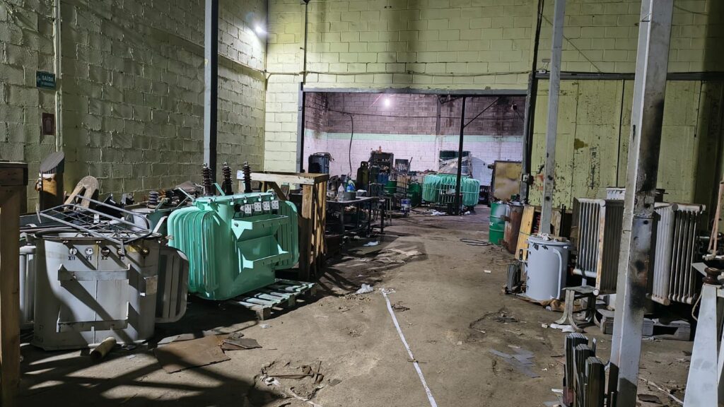 Transformadores furtados em Uruaçu são encontrados em Aparecida de Goiânia