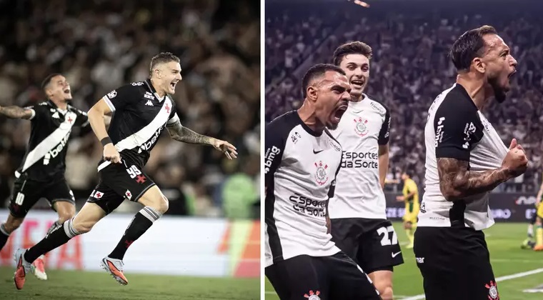 Corinthians e Vasco abrem decisão da Copa do Brasil em Itaquera