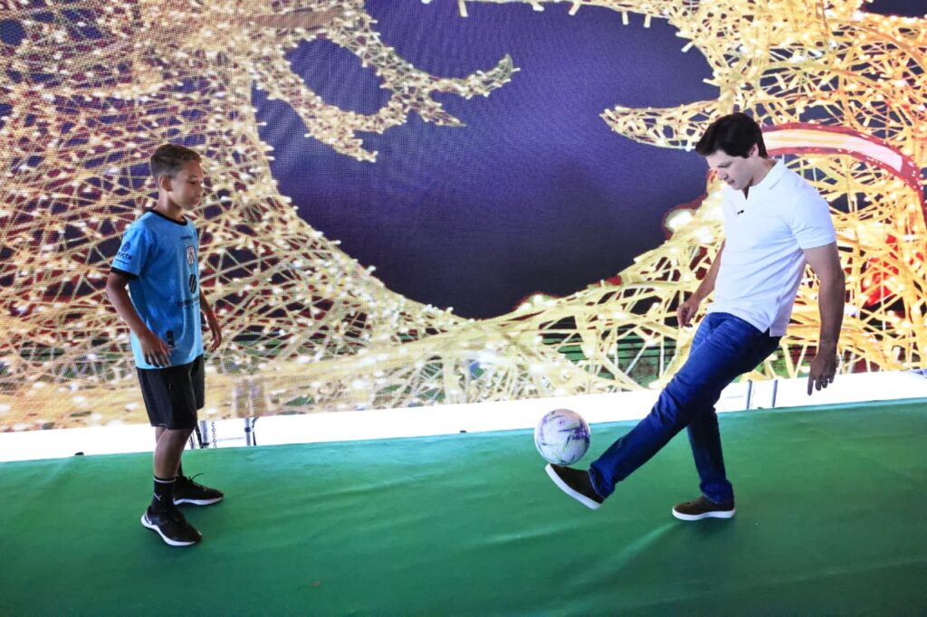 “Trabalhamos para construir um futuro ainda melhor para os goianos”, diz Daniel Vilela durante ação social em Aparecida