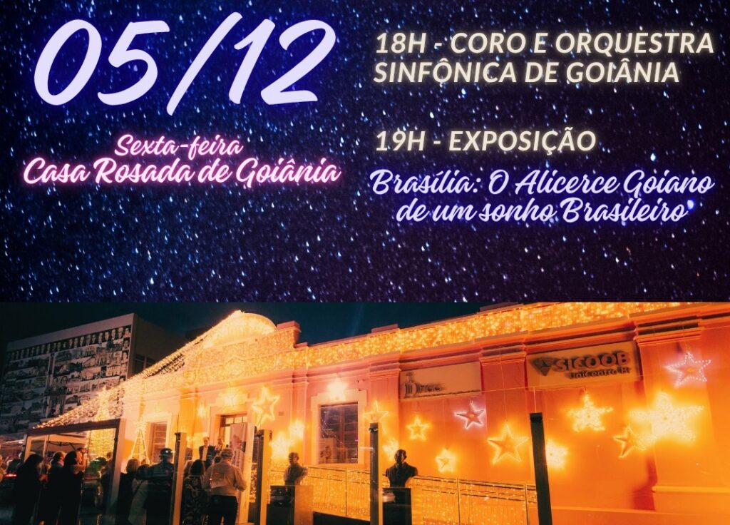 Cantata de Natal na Casa Rosada terá Coro e Orquestra Sinfônica de Goiânia