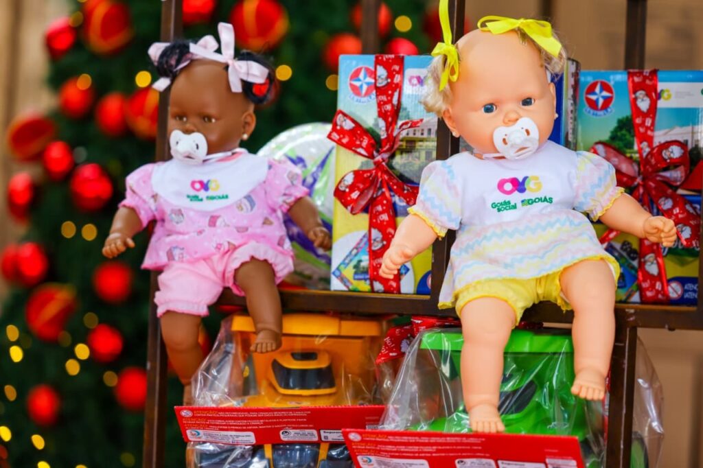 Mais de 660 mil brinquedos do Natal do Bem chegam aos 246 municípios goianos