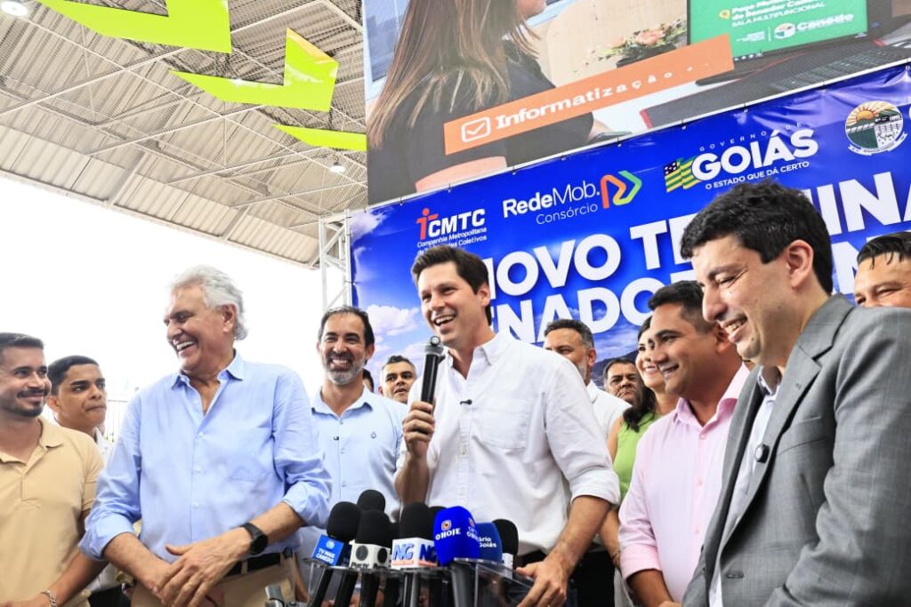 “Projeto revolucionário para o transporte coletivo”, afirma Daniel Vilela sobre Terminal de Senador Canedo