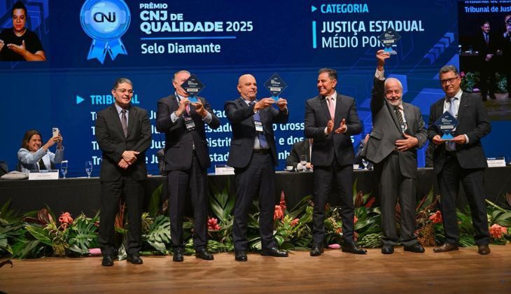 TJGO conquista pela quarta vez consecutiva o Selo Diamante do CNJ