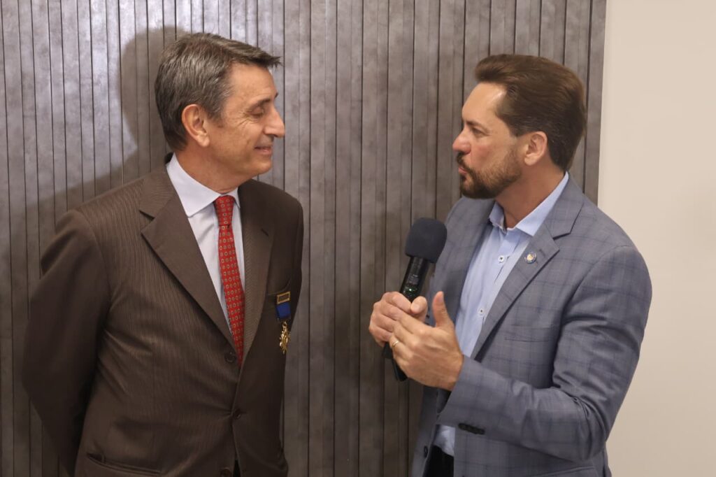 Alessandro Cortese e Bruno Peixoto (Foto: Leoiran)