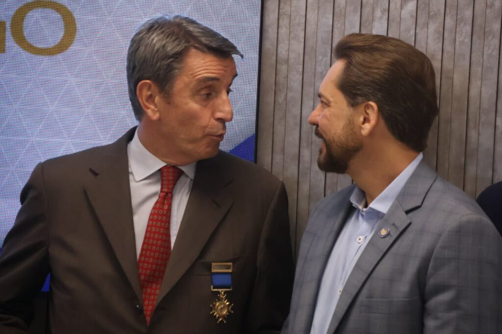 Alessandro Cortese e Bruno Peixoto (Foto: Leoiran)