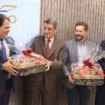 Marcelo Baiocchi, Alessandro Cortese e Bruno Peixoto (Foto: Leoiran)