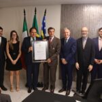 Evento na sede da Fecomércio-GO com Alessandro Cortese (Foto: Leoiran)