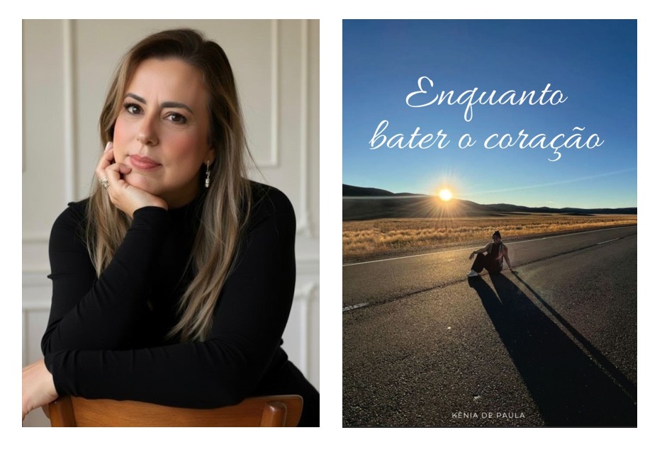 Autora Kênia de Paula lança o livro “Enquanto Bater o Coração” em Goiânia