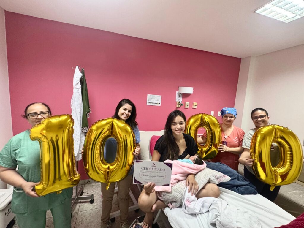 Maternidade Dona Íris atinge marco de 1 mil partos realizados desde mudança para OS
