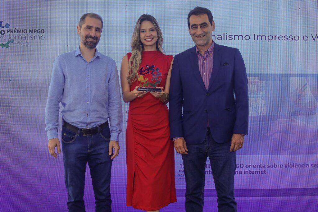 Jornal A Redação conquista 3º lugar no 6º Prêmio MPGO de Jornalismo