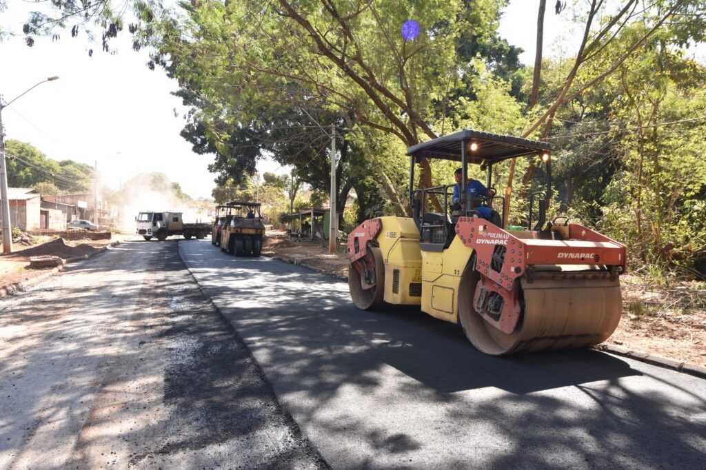 Obras de recuperação asfáltica em Goiânia avançam em 47 ruas do Setor Pedro Ludovico