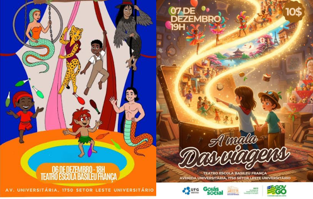 Circo Basileu França apresenta dois espetáculos infantis neste fim de semana