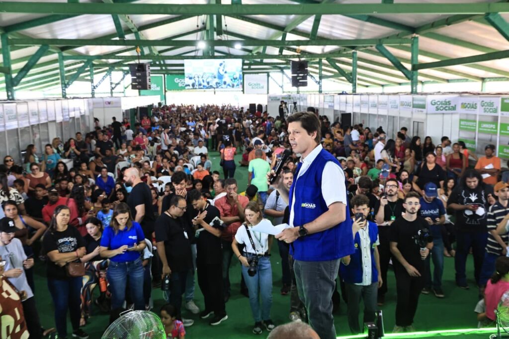 “Governo existe para cuidar das pessoas”, afirma Daniel Vilela na abertura do Goiás Social em Itaberaí