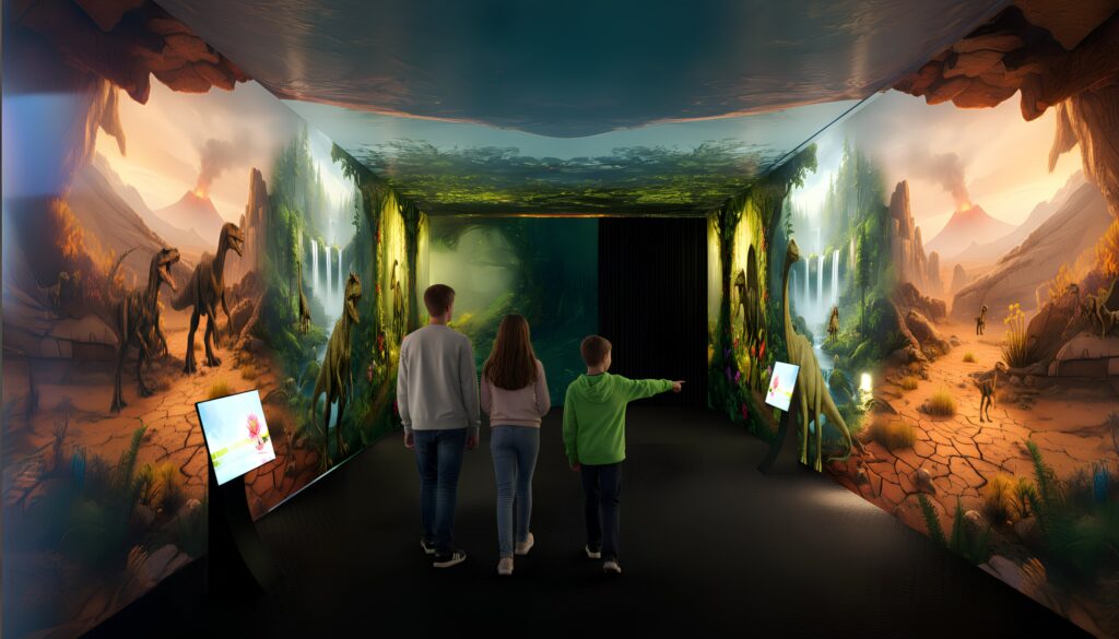 Goiânia recebe megainstalação imersiva de dinossauros durante as férias