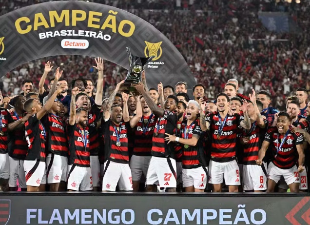 Saiba quanto o Flamengo ganha de premiação pelo título do Brasileirão