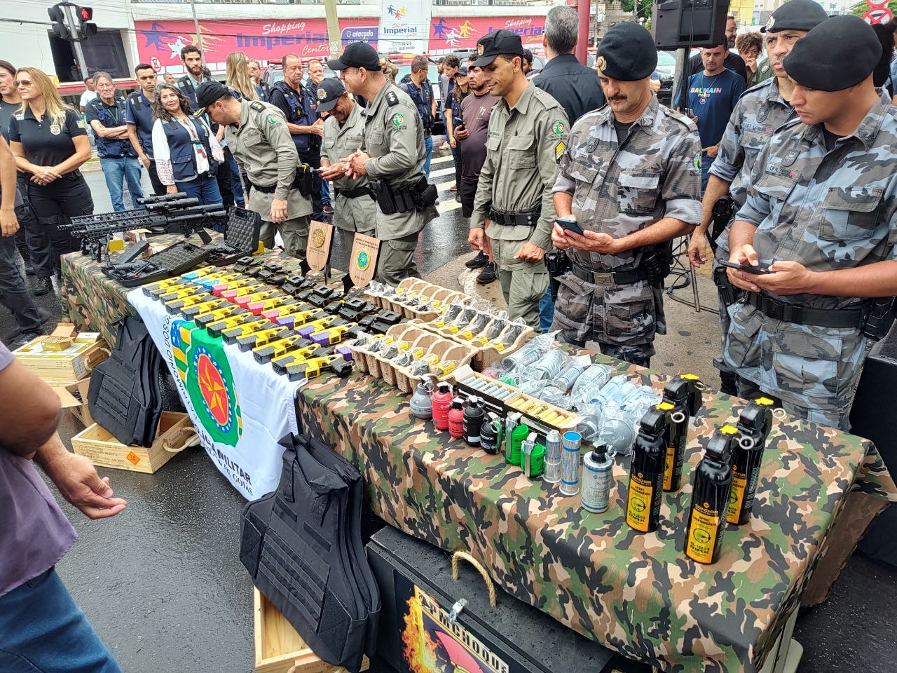 Novos equipamentos entregues pelo governo do Estado (Foto: José Abrão/A Redação)