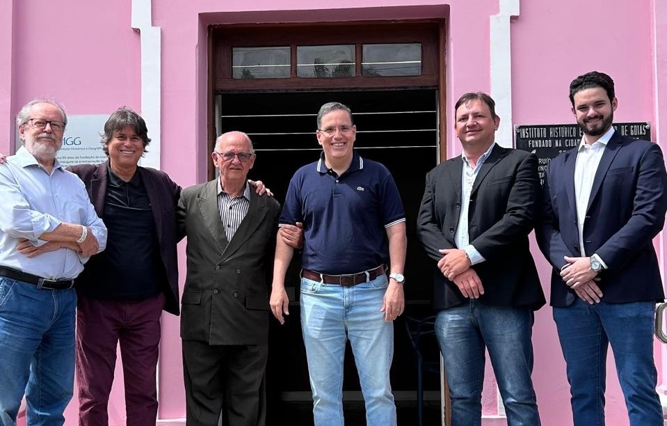 Foi uma aula sobre Goiás, disse ex-prefeito Daniel Antônio ao visitar o IHGG
