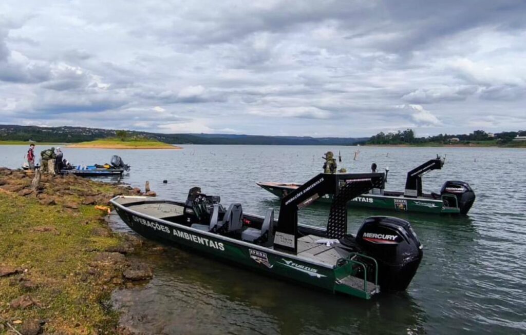 Batalhão Ambiental intensifica fiscalização durante período da piracema em Goiás
