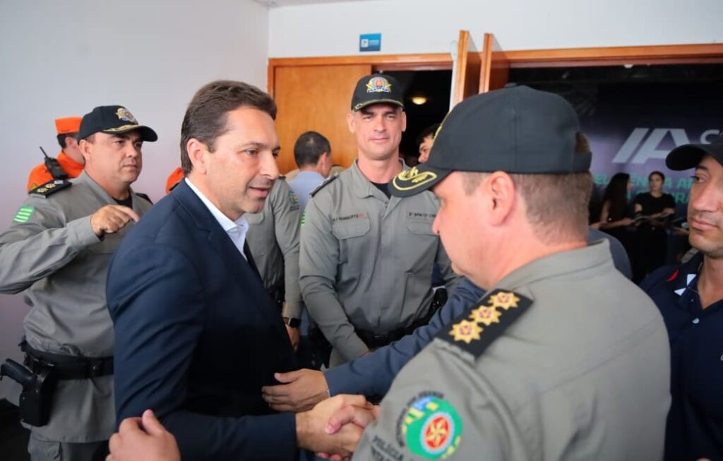 ”Com Caiado e Daniel, a segurança pública de Goiás segue avançando'', afirma Leandro Vilela