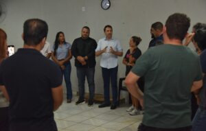 Leandro Vilela afirma que nova etapa de asfalto do Buriti Sereno começa após o período chuvoso