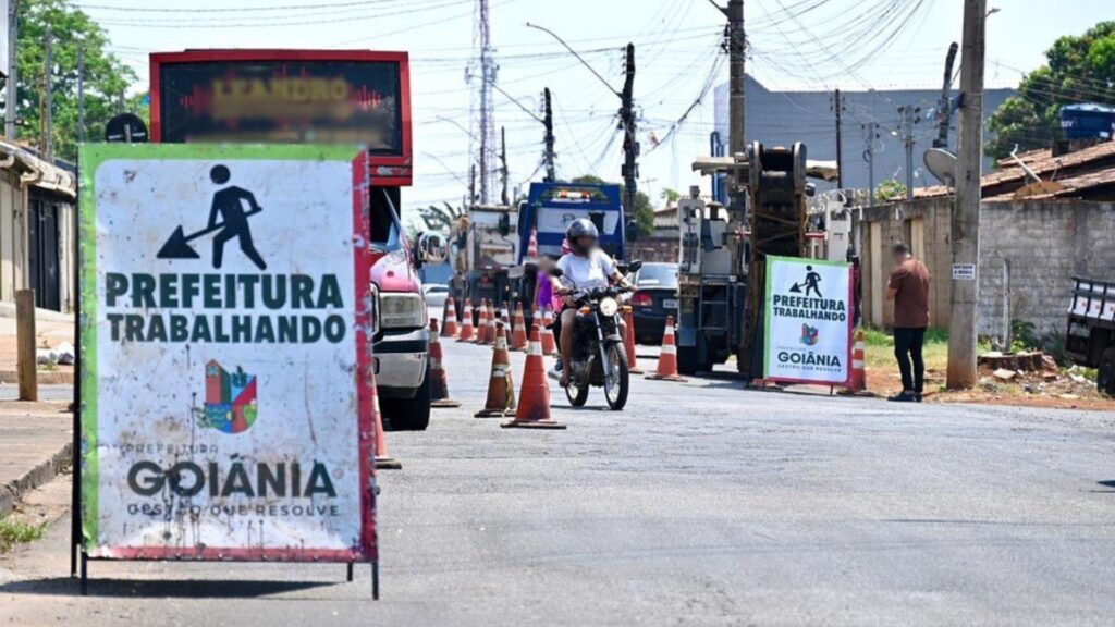 Serviços de recapeamento chegam em bairros da Região Oeste de Goiânia 