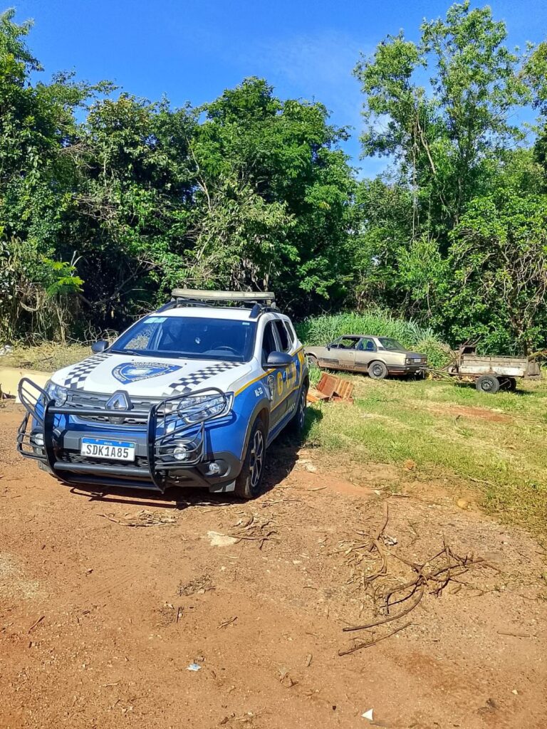 Guarda Municipal flagra descarte irregular de entulho no Jardim Florença em Aparecida