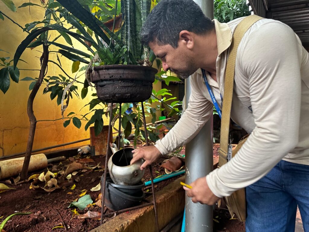 Vigilância em Saúde alerta para prevenção à dengue no período chuvoso em Goiânia 