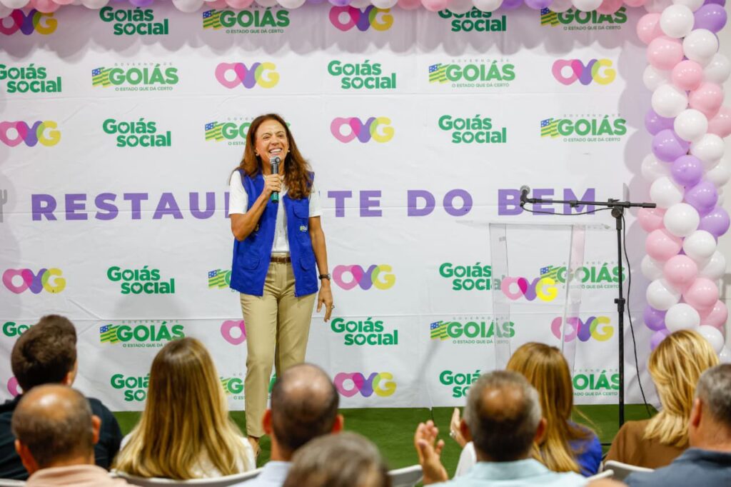 Gracinha Caiado reinaugura Restaurante do Bem do Jardim Ingá em Luziânia