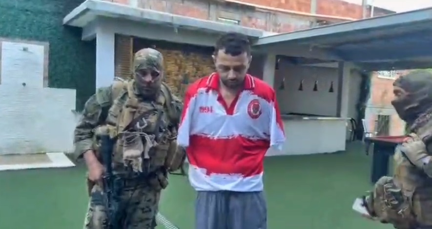 Líder do Comando Vermelho em Trindade é preso no Rio de Janeiro