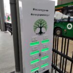 Central de carregamento para usuários do terminal (Foto: José Abrão/A Redação)