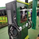 Central de recarregamento do eletroposto (Foto: José Abrão/A Redação)