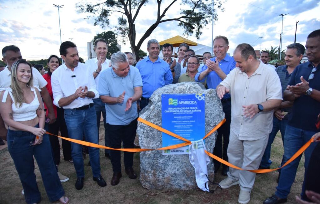 Programa leva revitalização e serviços de manutenção a 67 praças de Aparecida de Goiânia