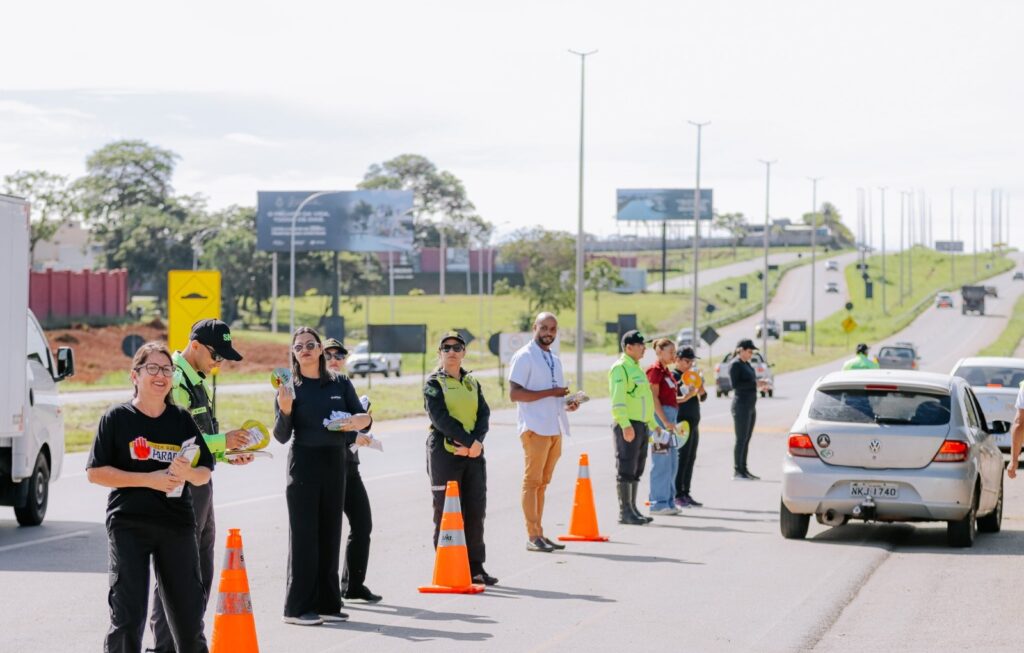 Campanha ‘Carnaval 2026 – Volta Bem’ realiza blitz educativa em Goiânia