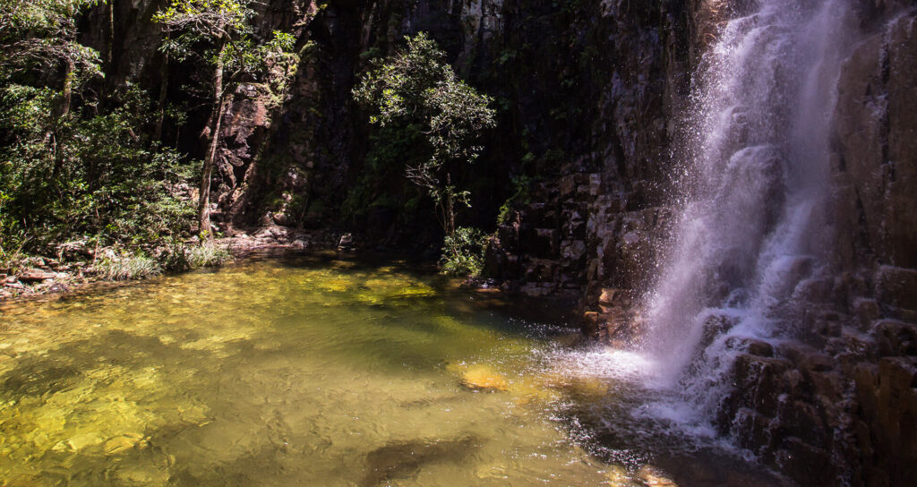 Cachoeira dos Dragões (Foto: Goiás Turismo)