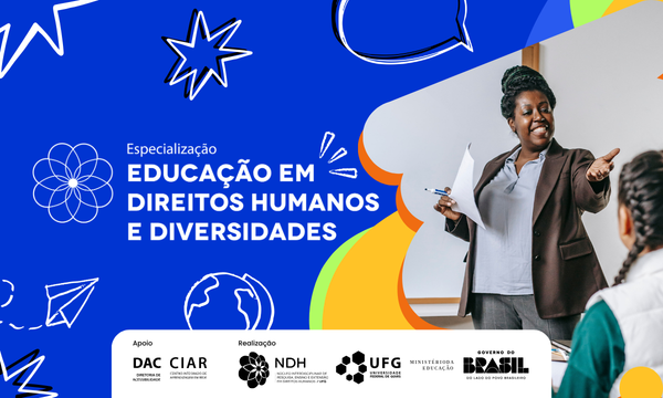 UFG está com inscrições abertas para Especialização em Direitos Humanos e Diversidades