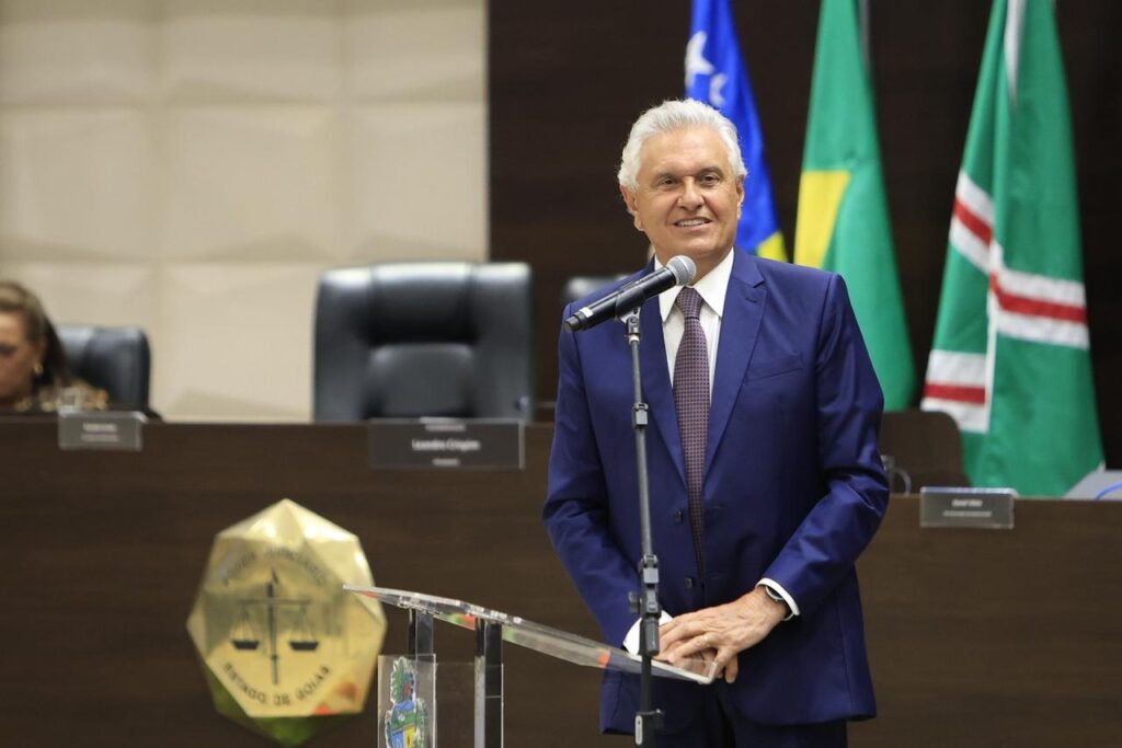 Caiado ressalta diálogo institucional e harmonia com Judiciário como pilares de sua gestão