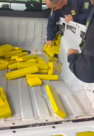 PRF apreende mais de 100 kg de maconha escondidos em carro na BR-060, em Anápolis