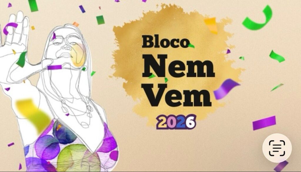 TJGO anuncia 4ª edição do Bloco Nem Vem que ocupa as ruas de Goiânia contra a violência de gênero