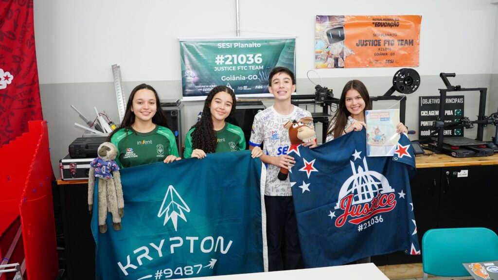 Coleção criada por alunos do Sesi Planalto promove inclusão e acessibilidade no ensino de robótica (foto: Luca Guimarães)