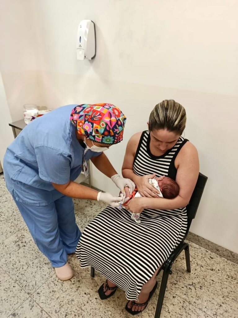 Goiânia inicia imunização contra bronquiolite em bebês prematuros e crianças com comorbidades