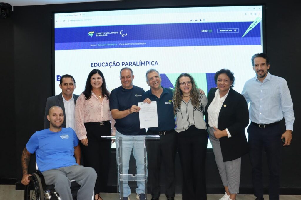 Prefeitura de Goiânia firma acordo com Comitê Paralímpico Brasileiro para fortalecer inclusão no esporte