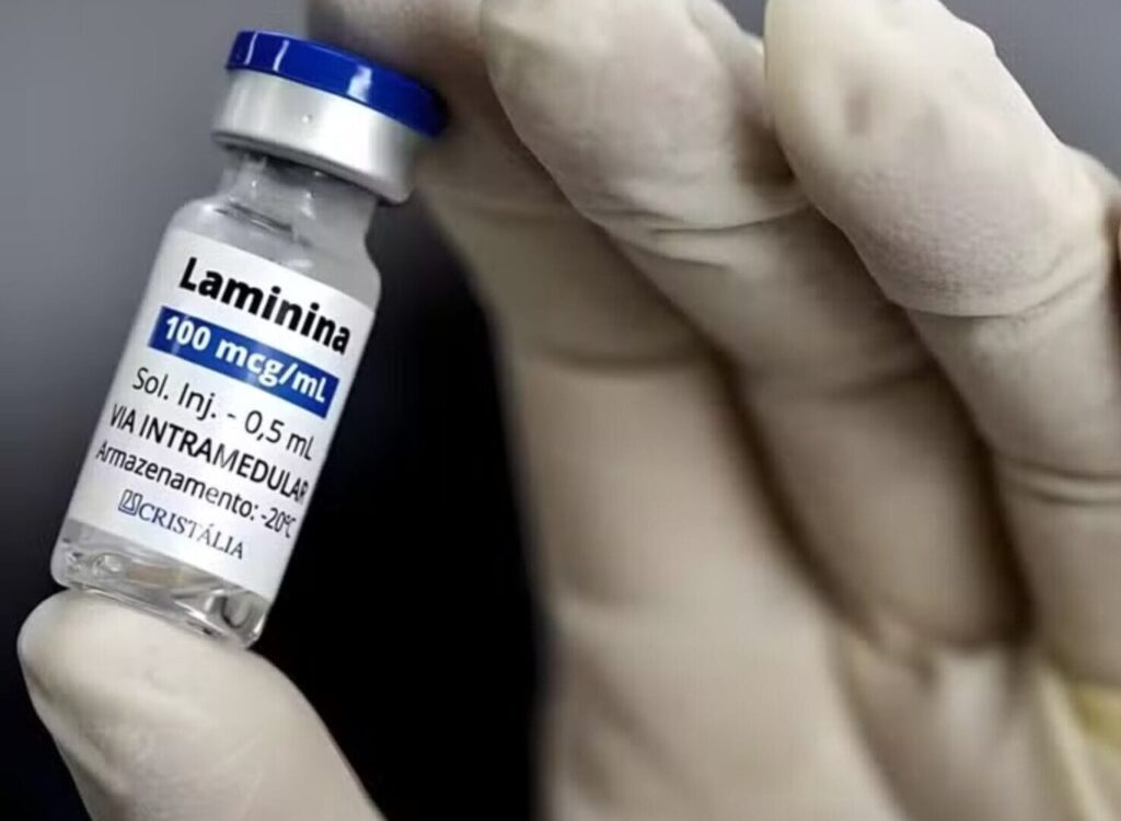 Cientistas pedem cautela sobre polilaminina, molécula testada no tratamento de lesões medulares (foto: reprodução X)