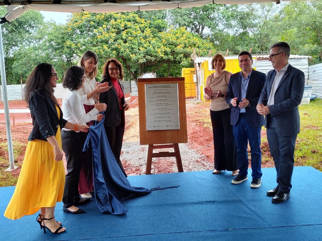 UFG lança pedra fundamental do novo prédio do Centro de Excelência em Inteligência Artificial