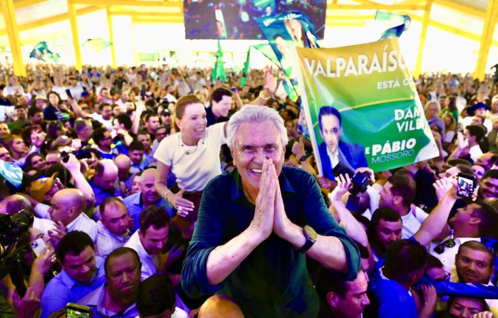 Caiado inicia pré-campanha em Jaraguá com mais de mil vereadores e 200 prefeitos