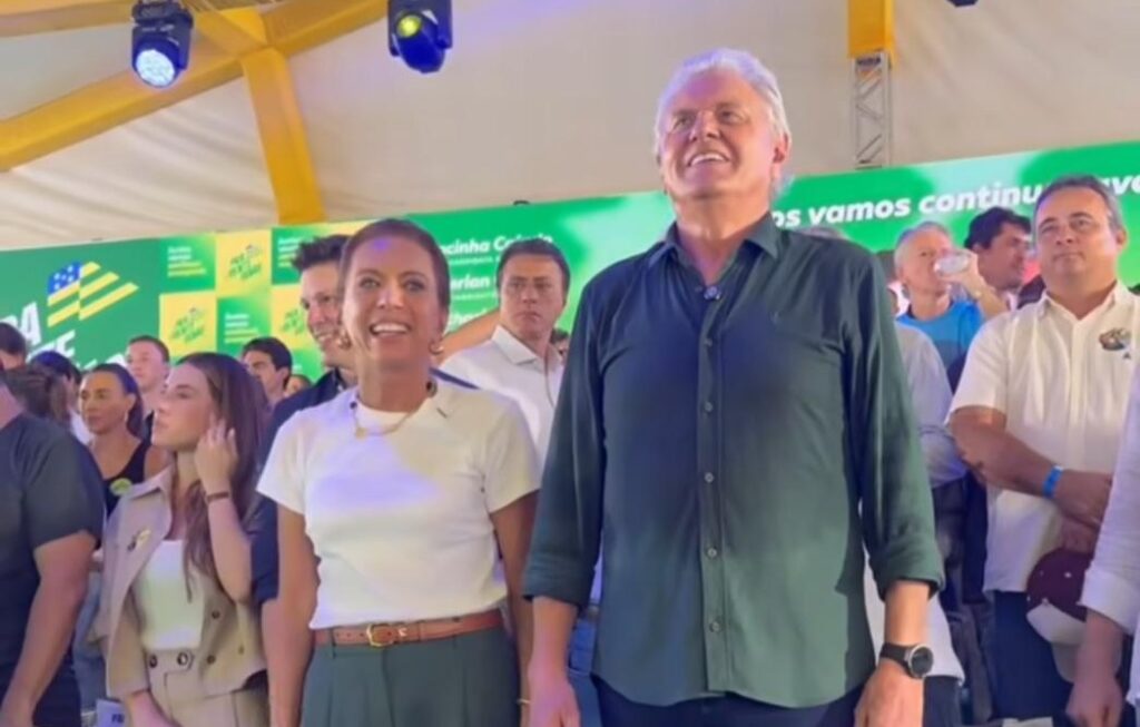 Caiado oficializa filiação ao PSD durante evento em Jaraguá com a presença de Kassab