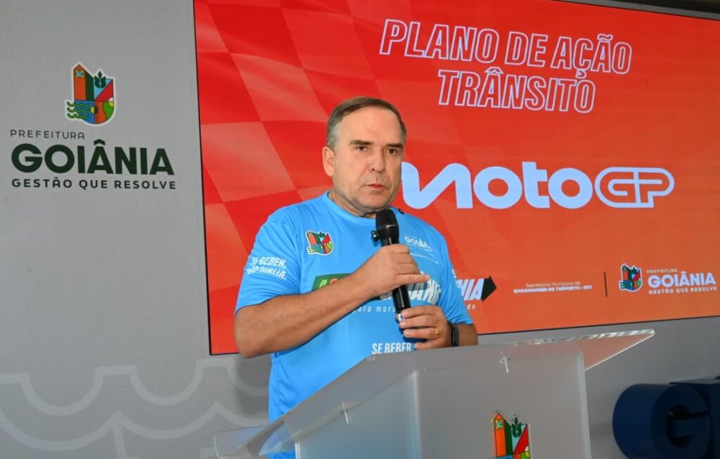 Mabel apresenta plano de trânsito com bolsões de estacionamento e linhas de ônibus em Goiânia para MotoGP