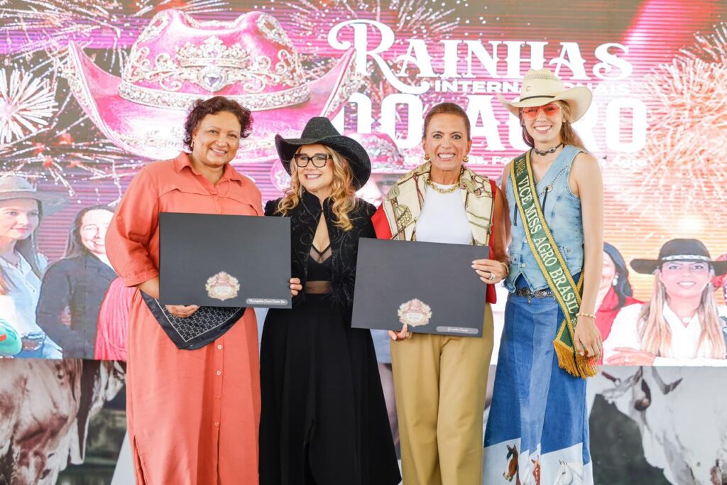 Gracinha Caiado recebe título de embaixadora das Rainhas do Agro
