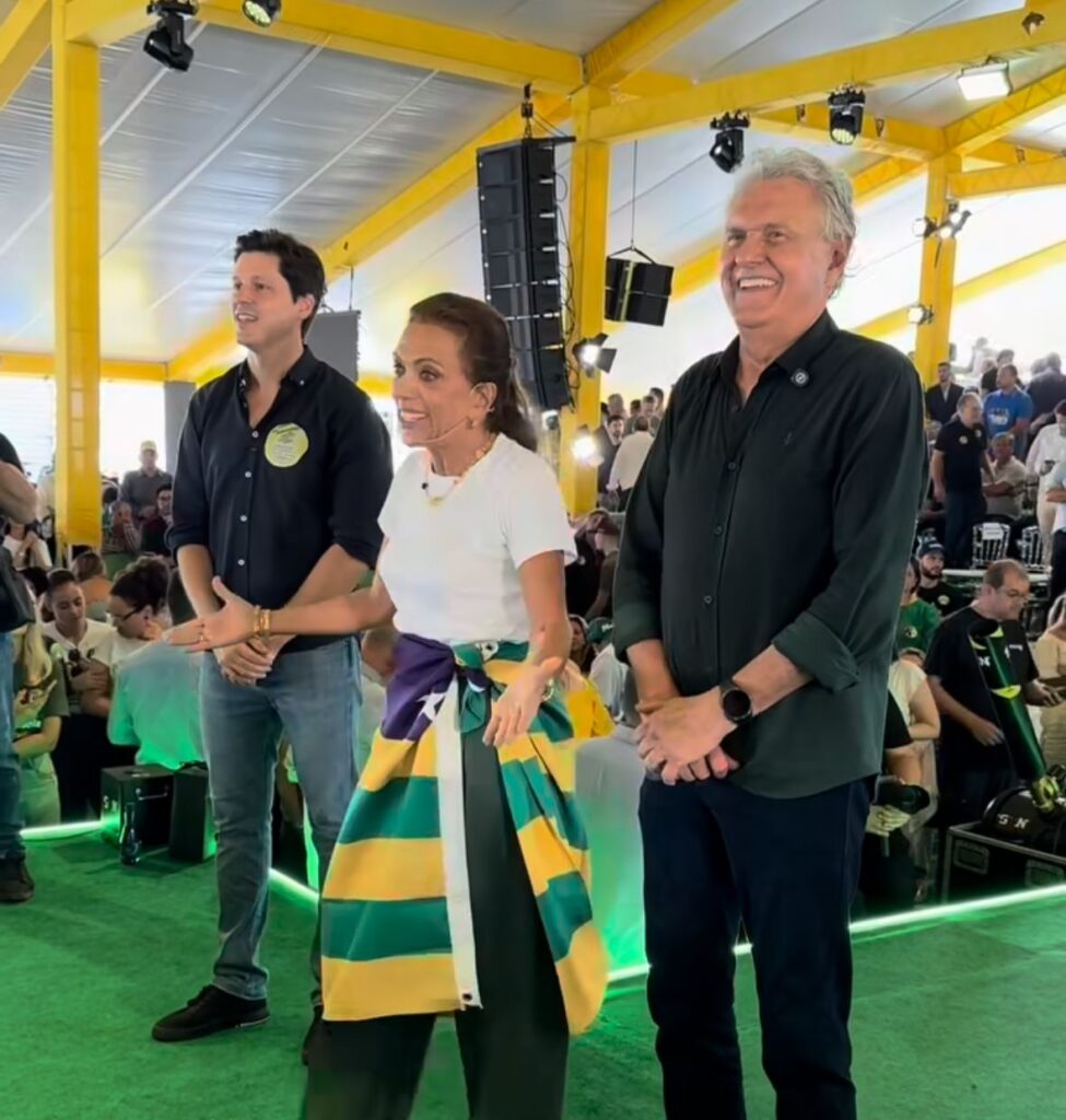 “Peço o apoio de vocês para colocar meu nome como pré-candidata ao Senado”, diz Gracinha Caiado