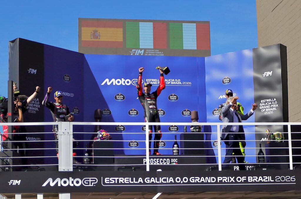 Veja os melhores momentos do MotoGP em Goiânia neste domingo (22/3)